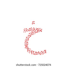 Arabic Letter Khah