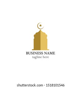 Arabic logo template vector icon design