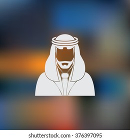 Arabic man avatar Icon 