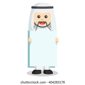 Arabic man banner