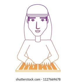 Arabic man icon
