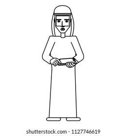 Arabic man icon