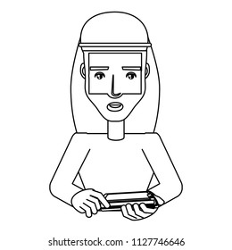 Arabic man icon
