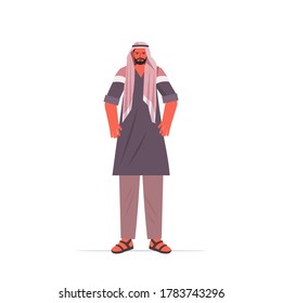 Arabic Man Traditional Clothes Arab Male Stock Vector (Royalty Free ...