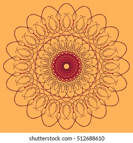 Arabic mandala