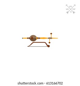 Arabic musical instrument rebab icon