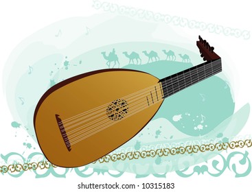 An Arabic Musical Instrument "Ud"