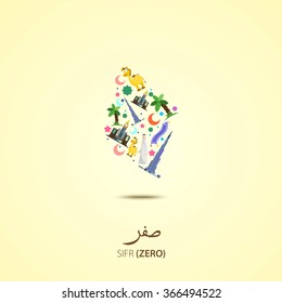 Arabic Number zero (0)