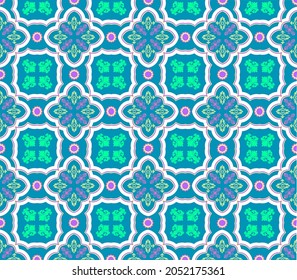arabic oriental ethnic seamless pattern traditional background design for carpet, wallpaper,clothing, wrapping, batik,fabric ,Vector illustration embroidery style.