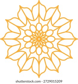 Icono floral oriental árabe con Vectores, adornos y patrones tradicionales arabescos. Símbolos y logotipos florales Abstractas diseñados en un estilo ornamental islámico, ideales para invitaciones de boda.