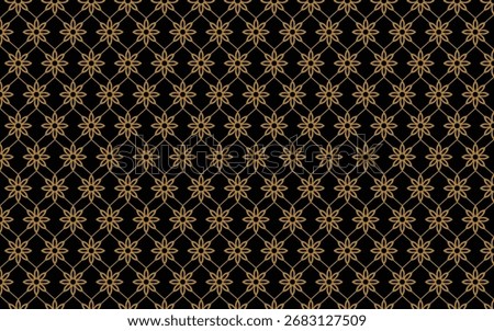 Arabic oriental floral vector design elements. Traditional golden arabesque icons, ornaments and patterns. Abstract flower symbols and logos in ornamental Islamic style