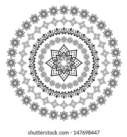 Arabic ornament for decoration vector