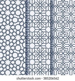 Arabic ornament geometric pattern