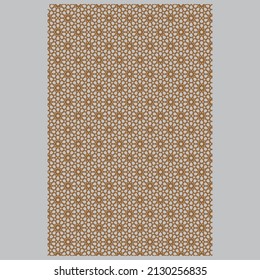 Arabic ornaments, laser cut patterns -  Pattern vector