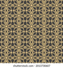 Ornamentos árabes. Patrones, fondos y fondos de pantalla para su diseño. Ornamento textil. Ilustración vectorial.