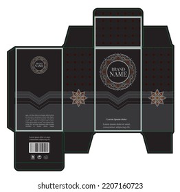 Arabic Packaging Design Box Templates Luxury Carton Boxes 001