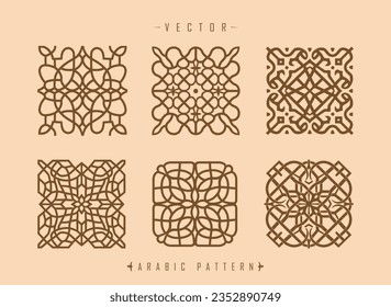 arabic pattern art middle eastern style pattern