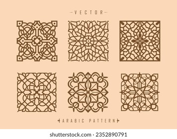 arabic pattern art middle eastern style pattern