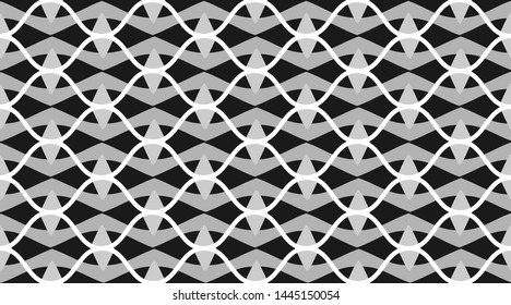 Arabic pattern background.  Delicate beautiful ornament.  Repeating tile interior design background.  Seamless vector pattern. 