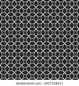 Fondo de patrón árabe. Vector de adorno islámico. Geometría árabe tradicional.