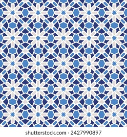 Arabic pattern background. Islamic ornament vector. Traditional Arabian geometry.