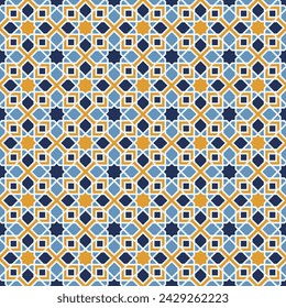 Arabic pattern background. Islamic ornament vector. Traditional Arabian geometry.