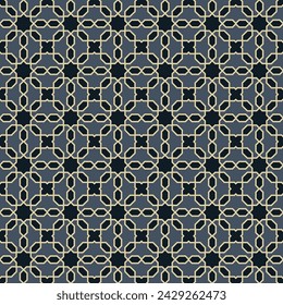 Arabic pattern background. Islamic ornament vector. Traditional Arabian geometry.
