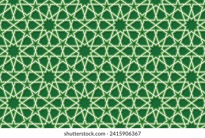 arabic pattern design islamic motif background vector