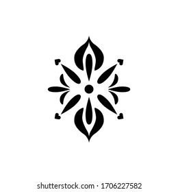 Arabic pattern. Geometric muslim ornament . Vector illustration of islamic texture
