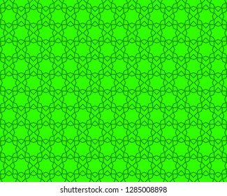 Arabic pattern seamless background, Geometric muslim ornament backdrop