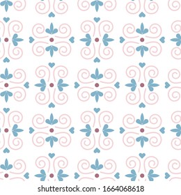 Arabic pattern seamless background. Geometric muslim ornament backdrop. vector illustration of islamic texture