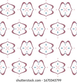 Arabic pattern seamless background. Geometric muslim ornament backdrop. vector illustration of islamic texture