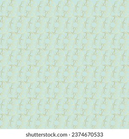 Arabic pattern seamless background. Geometric muslim ornament backdrop. yellow on blue. vector illustration of islamic texture
