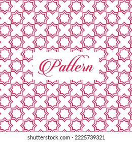 Arabic Pattern vector art background