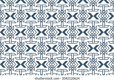 Arabic patterns background. Geometric seamless Muslim ornament backdrop