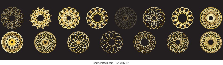 Arabic patterns geometric ornate background.