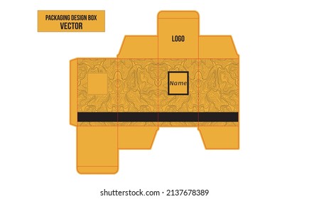 Arabic Perfume box design packaging