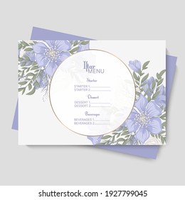 Arabic restaurant menu. Ramadan greeting card. Iftar Party Vector