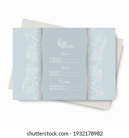 Arabic restaurant menu. Ramadan greeting card. Iftar Party Vector