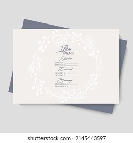Arabic restaurant menu. Ramadan greeting card. Iftar Party Vector