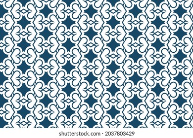 Arabic seamless geometric pattern design