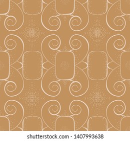 Arabic seamless ornament. Abstract background.