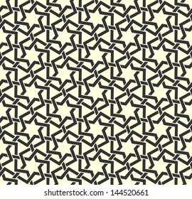 Arabic seamless ornament. Abstract background.