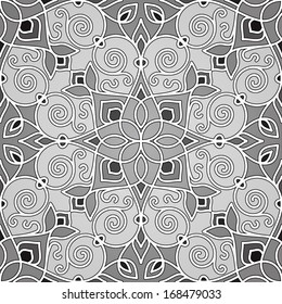 Arabic seamless ornament. Abstract background.