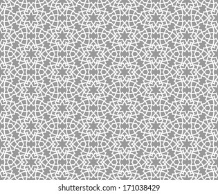Arabic seamless ornament. Abstract background.