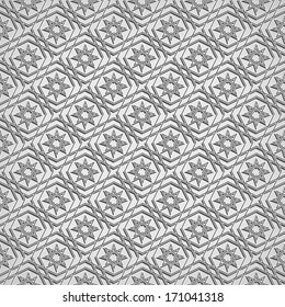 Arabic seamless ornament. Abstract background.
