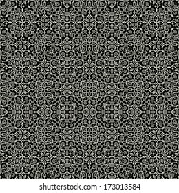 Arabic seamless ornament. Abstract background.