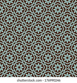 Arabic seamless ornament. Abstract background.