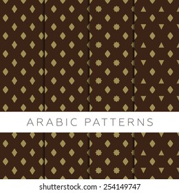 Arabic seamless pattern