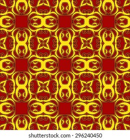 Arabic seamless pattern. Abstract background.